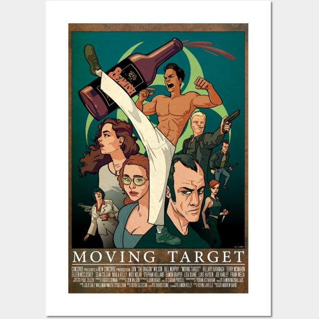 Moving Target Wall Art by Liam Cuthbert - Morlock